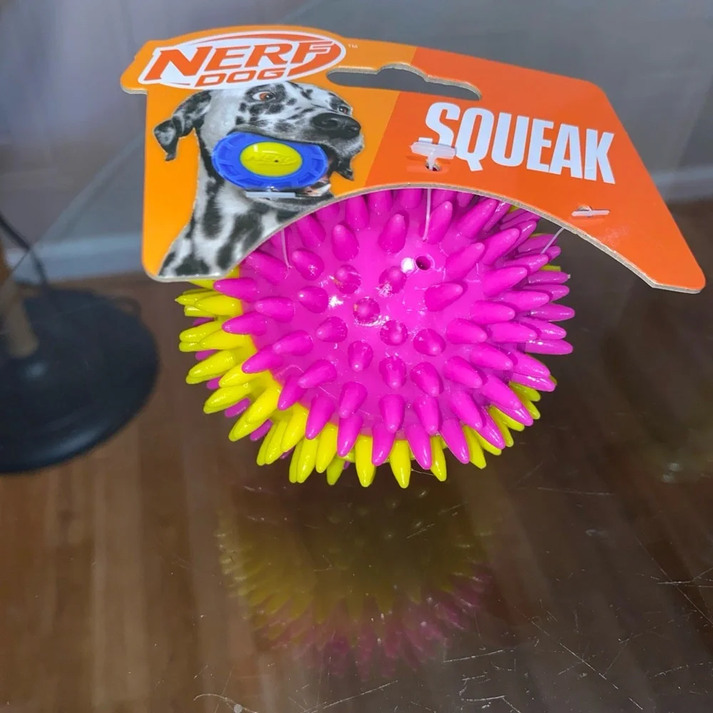 Brand New Nerf Squeak Spike Ball.